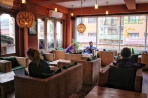 Ambient Cafe has a cozy ambience