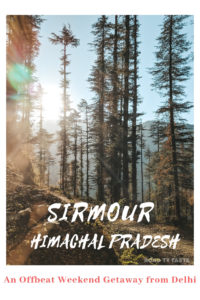 Sirmour Himachal Pradesh