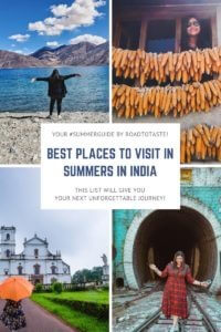 Best places to visit in summers in India
